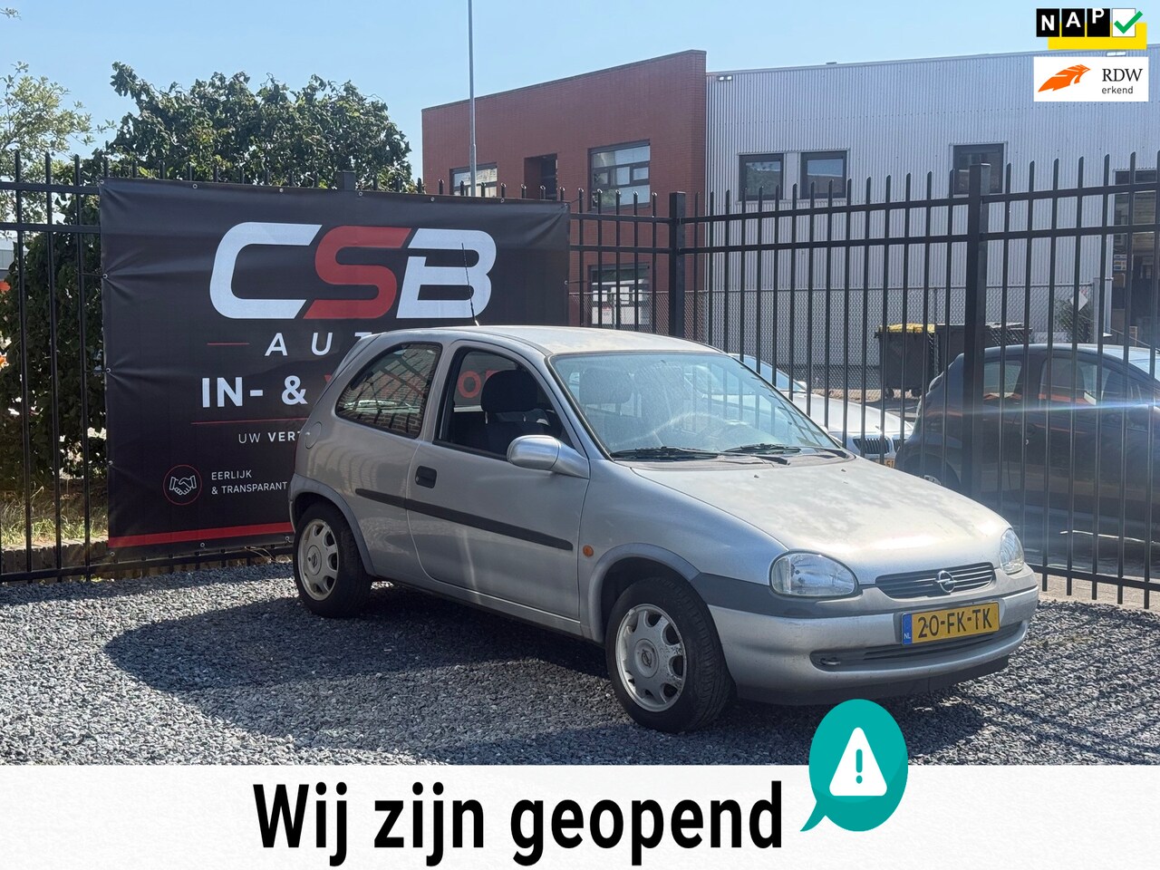 Opel Corsa - 1.2i-16V Strada Cool AUTOMAAT!NWE APK!KOOPJE! - AutoWereld.nl
