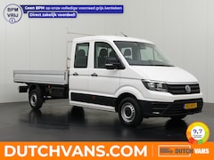 Volkswagen Crafter - 2.0TDI 140PK Open Laadbak Dubbele Cabine 6-persoons | 3000Kg Trekhaak | Airco | Cruise