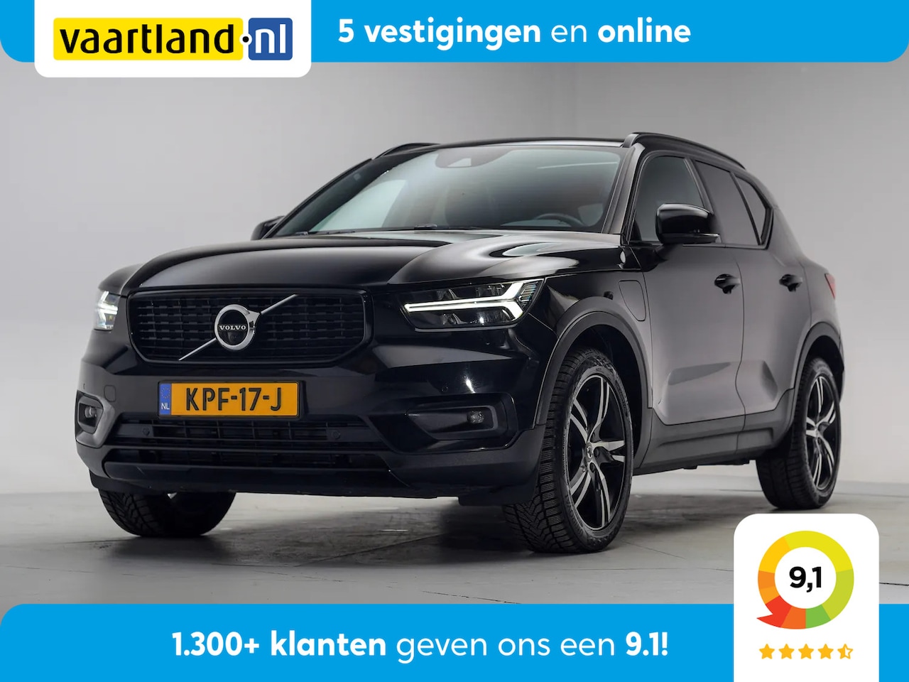 Volvo XC40 - T4 Recharge R-Design [ Panorama Trekhaak Harman/Kardon Stoel-en stuurverwarming ] - AutoWereld.nl