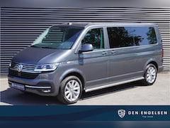 Volkswagen Transporter - 199pk Bulli L2H1 2x Schuifdeur Apple carplay LED Camera Parkeersensoren Lederen bekleding