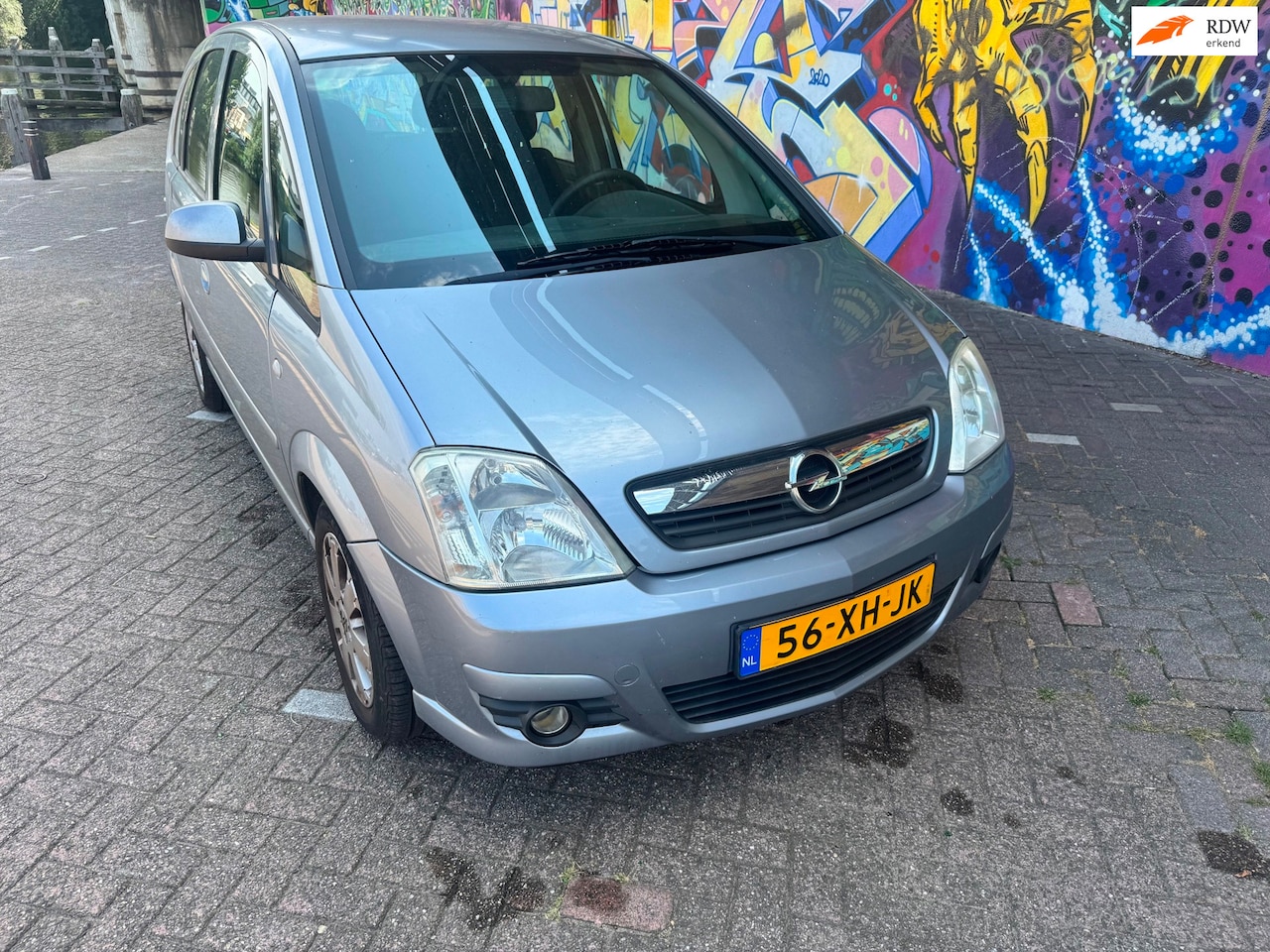 Opel Meriva - 1.6-16V Temptation afneembare trekhaak airco sport velgen rijd perfect - AutoWereld.nl