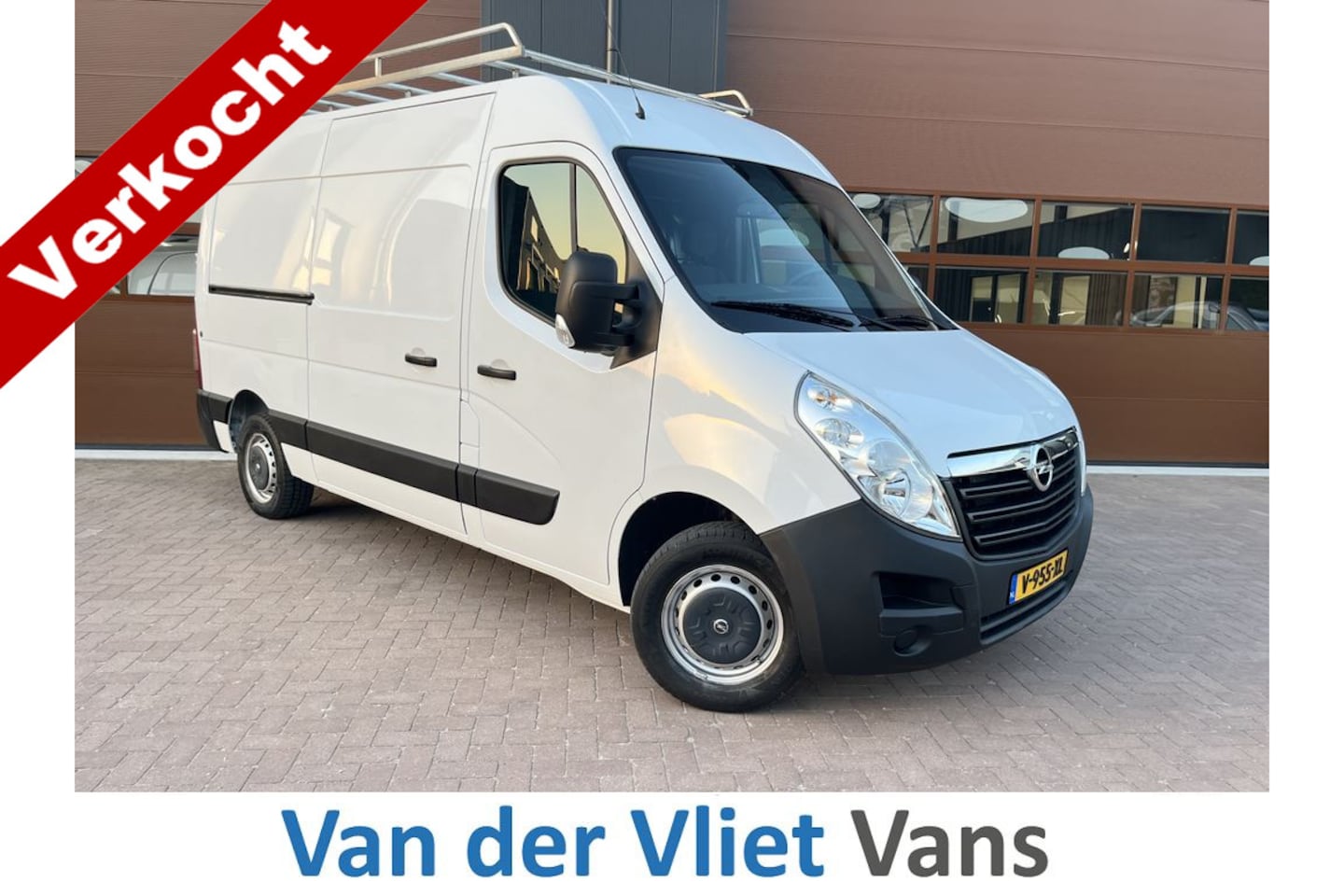 Opel Movano - 2.3 CDTI 131pk E6 L2H2 BPM Vrij! Lease €236 p/m, Imperiaal+Trap , Navi, PDC, Airco, Trekha - AutoWereld.nl