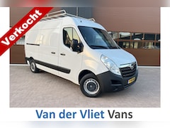 Opel Movano - 2.3 CDTI 131pk E6 L2H2 BPM Vrij Lease €236 p/m, Imperiaal+Trap , Navi, PDC, Airco, Trekhaa
