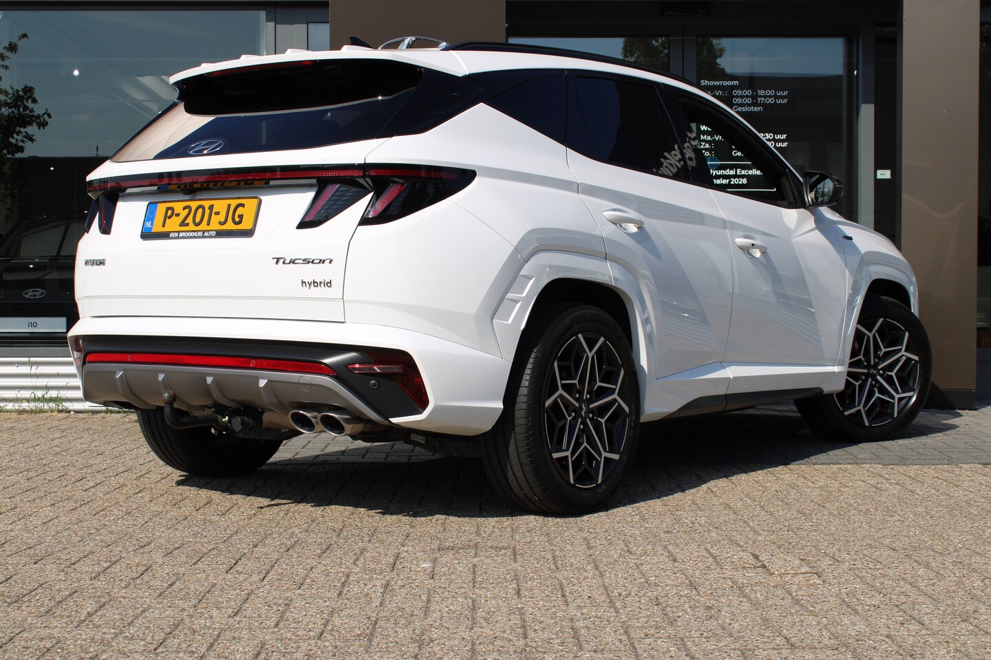 Hyundai Tucson - 1.6 T-GDI HEV N Line 1650kg Trekgewicht! | Afneembare Trekhaak | Lichtmetalen velgen 19" - AutoWereld.nl