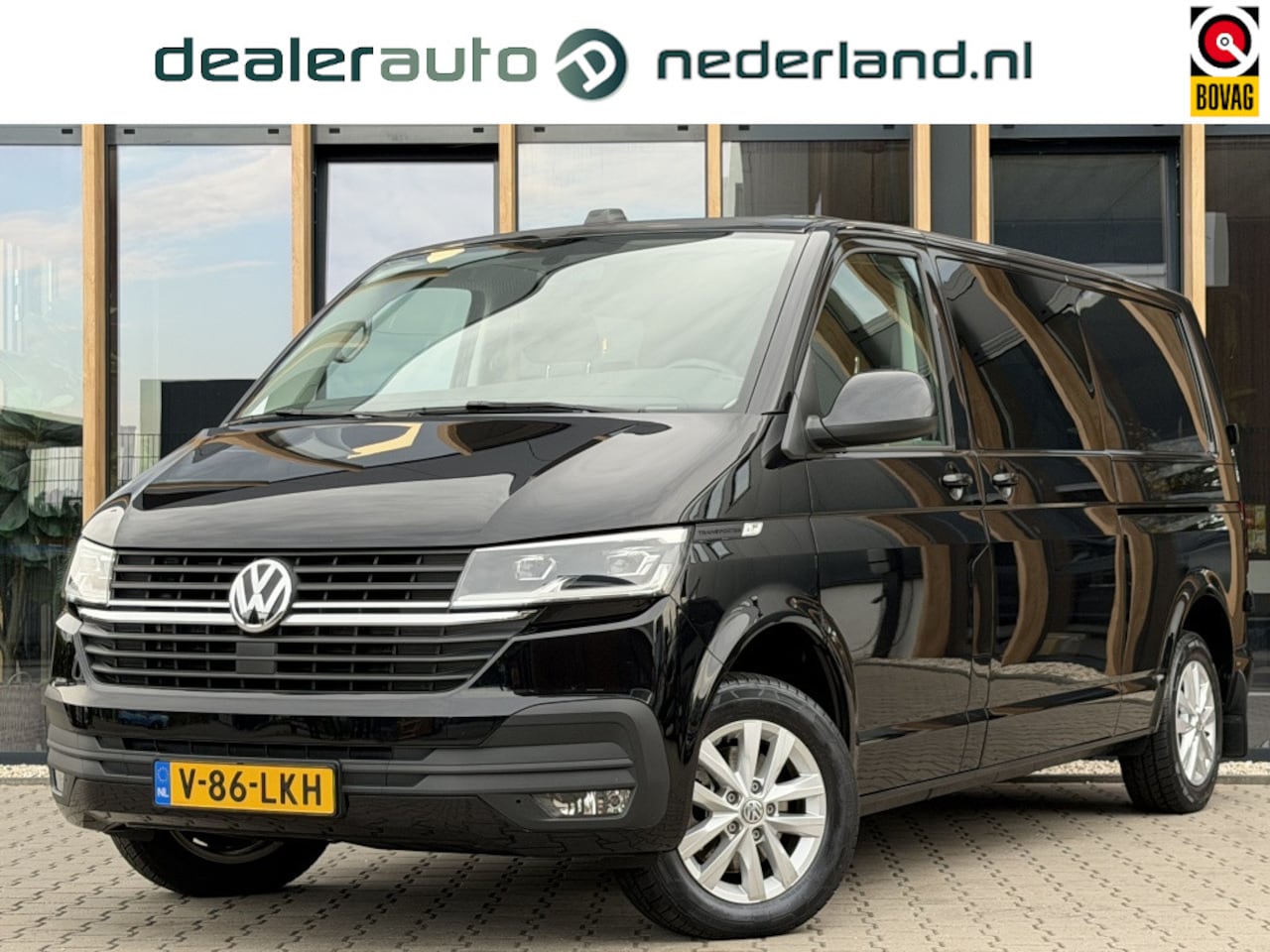 Volkswagen Transporter - L2H1 Dubbel Cabine 2.0 TDI 150pk DSG | 6 pers | Carplay | 2x schuifdeur | - AutoWereld.nl