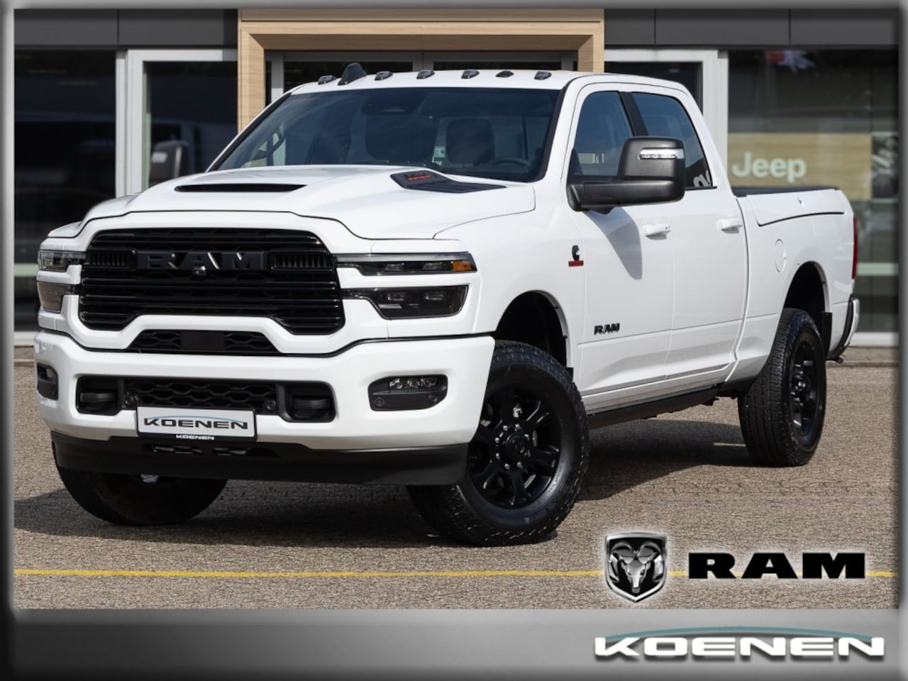 Dodge Ram Pick Up - 3500 Laramie Night 6.7 Cummins Diesel HO C1 Rijbewijs Geen bijtelling - AutoWereld.nl