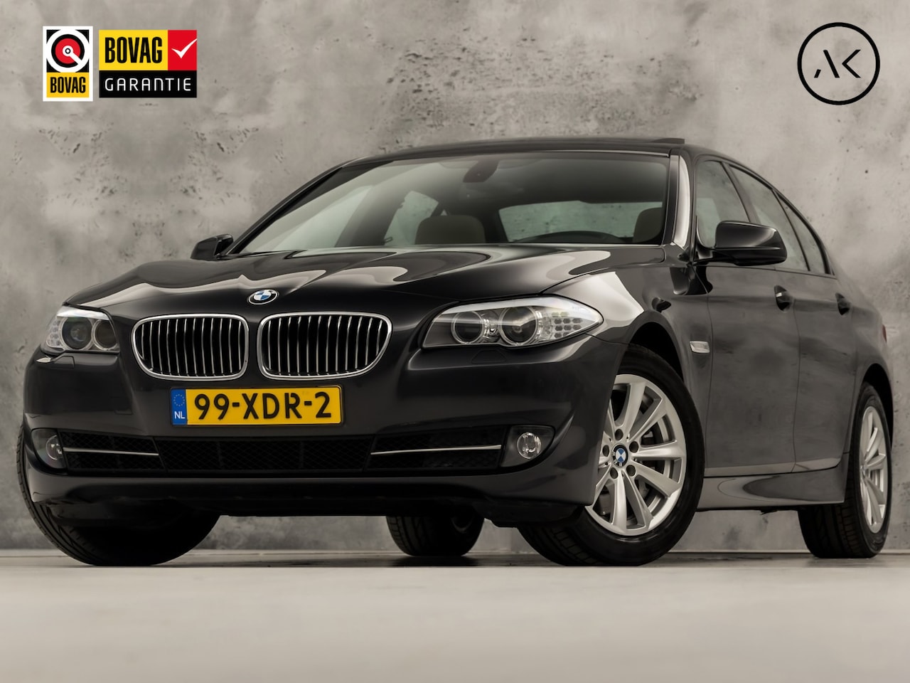 BMW 5-serie - 528i High Executive 245Pk Automaat (SCHUIFDAK, GROOT NAVI, LEDER, ELEK SPORTSTOELEN, ZWART - AutoWereld.nl