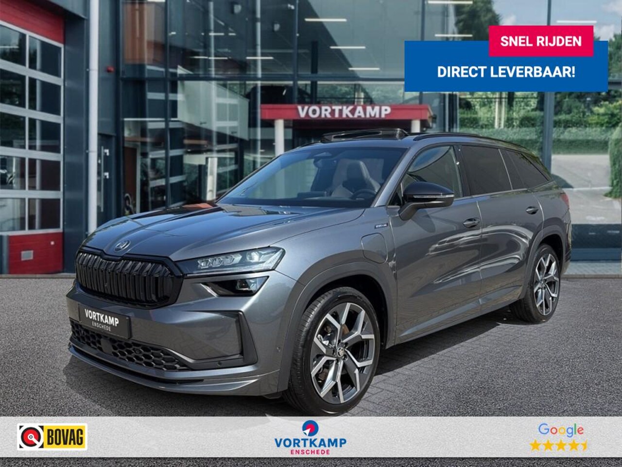 Skoda Kodiaq - 1.5 TSI IV SPORTLINE PANO-DAK/360-CAM/ELEK-KLEP/CANTON/ACC/MEM/STOELVERW - AutoWereld.nl