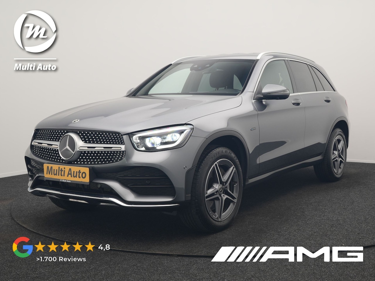 Mercedes-Benz GLC-klasse - 300e 4MATIC Business Solution AMG PHEV 313pk Dealer O.H. | Trekhaak Afn. | Adaptive Cruise - AutoWereld.nl