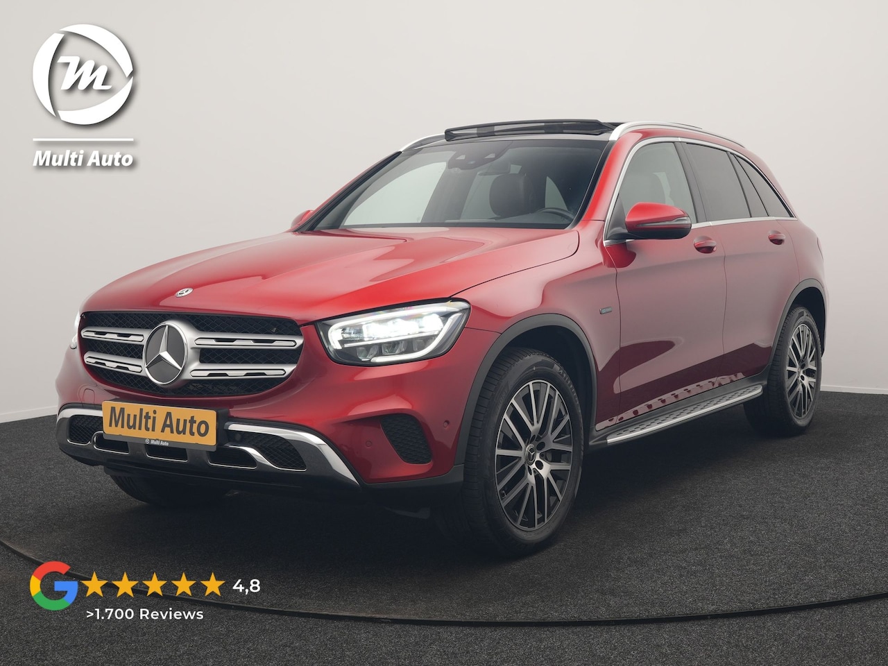 Mercedes-Benz GLC-klasse - 300e 4MATIC Advantage PHEV 313pk Dealer O.H. | Trekhaak Af Fabriek | Panodak | Adaptive Cr - AutoWereld.nl