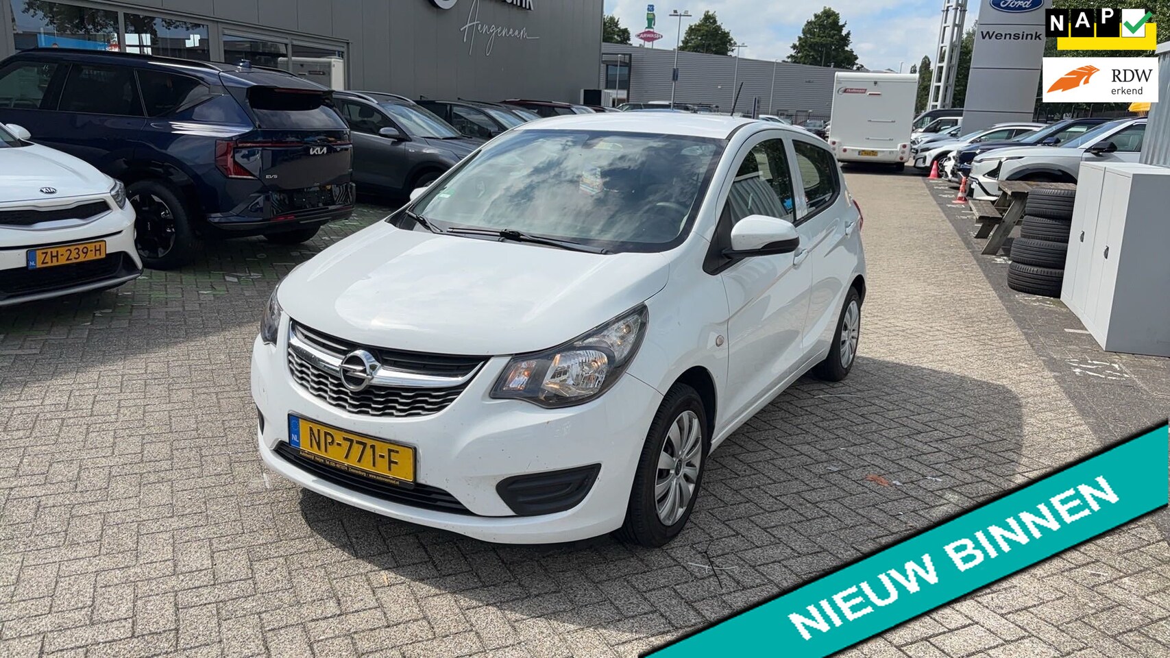 Opel Karl - 1.0i 1e eigenaar Airco Cruise Hoge instap Zuinig - AutoWereld.nl