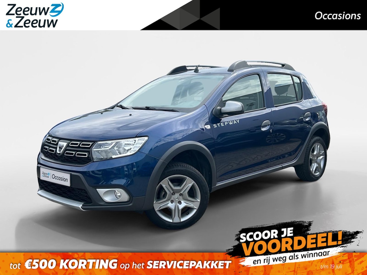Dacia Sandero Stepway - 0.9 TCe SL |airco| navigatiesysteem| Nieuwe APK | Trekhaak | Cruise control | 12 maanden B - AutoWereld.nl