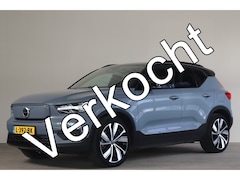 Volvo XC40 - Recharge P8 AWD R-Design - NL- Auto Stoel+Stuurverw I Dode Hoek I Adap Cruise