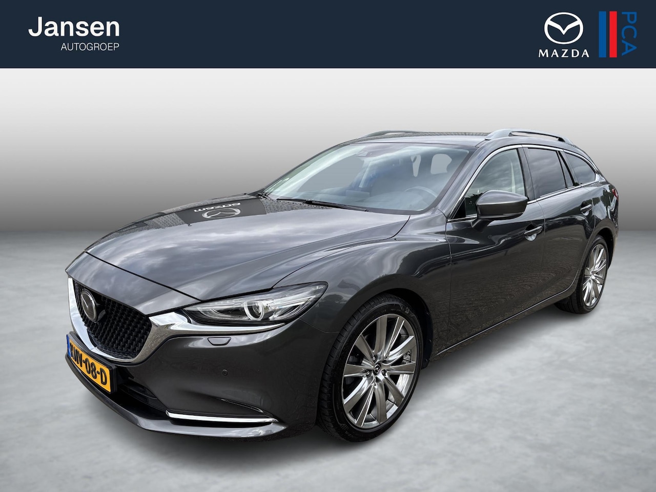 Mazda 6 Sportbreak - 2.0 SkyActiv-G 165 Luxury , Automaat, Leder, Adap.Cruise, 360 Camera, Navi, Carplay, LMV 1 - AutoWereld.nl