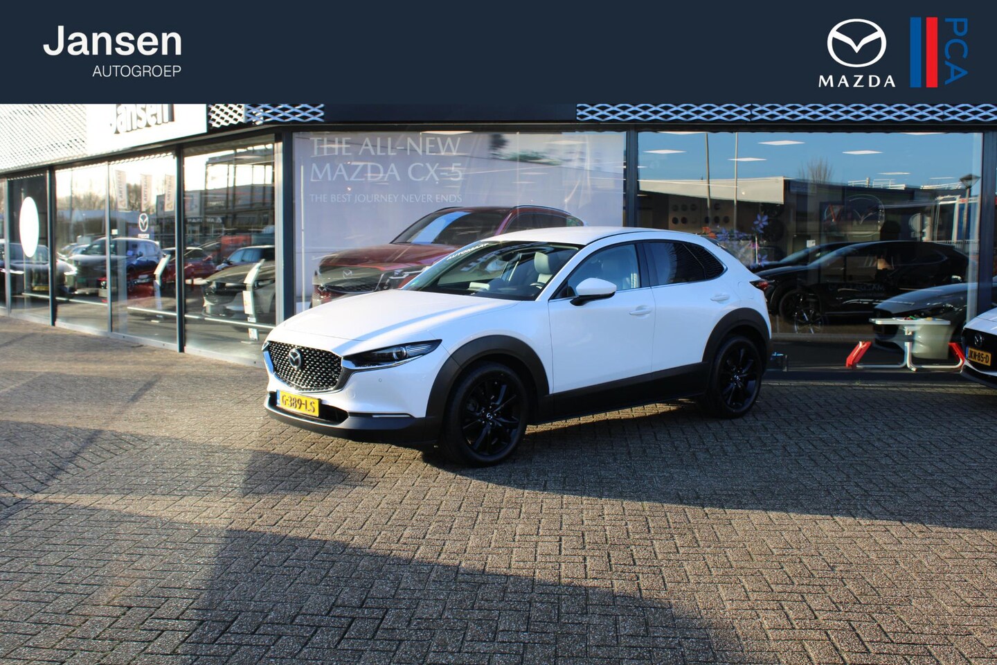 Mazda CX-30 - 2.0 e-SkyActiv-X 180 M Hybrid Luxury , Automaat, Trekhaak, Leder, Bose, Adap.Cruise, Camer - AutoWereld.nl