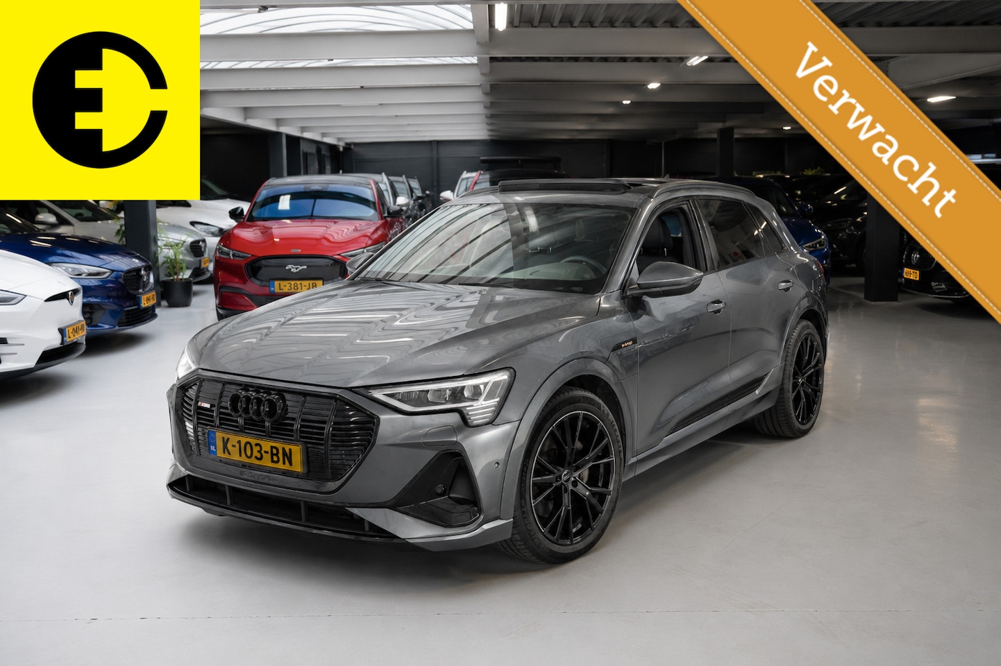 Audi e-tron - 55 quattro S edition 95 kWh | SOH 96,1% |Nieuwe elektromotor | Pano dak | Incl.BTW - AutoWereld.nl