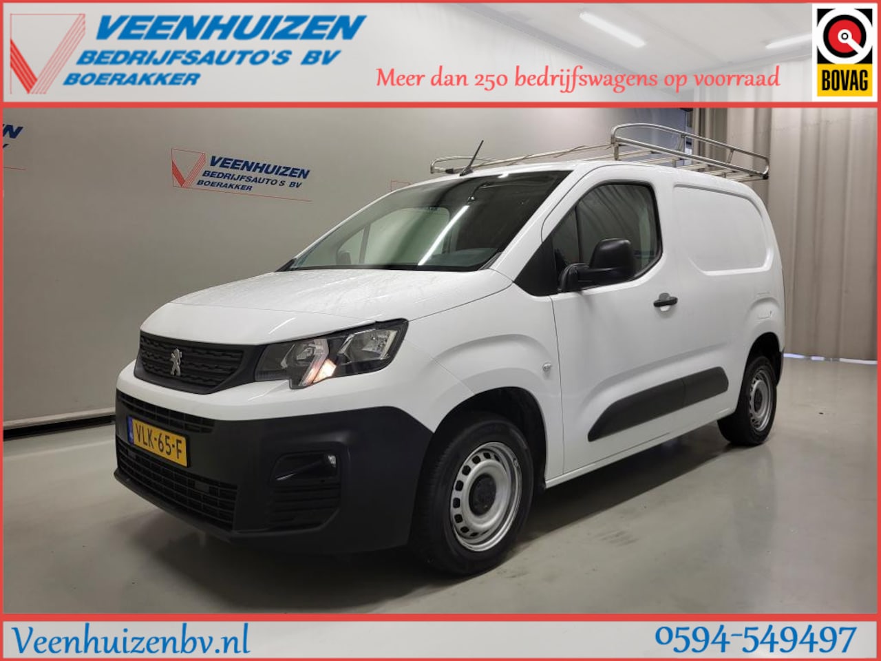 Peugeot Partner - 1.5BlueHDI 100pk Trekhaak Imperiaal Euro 6! - AutoWereld.nl