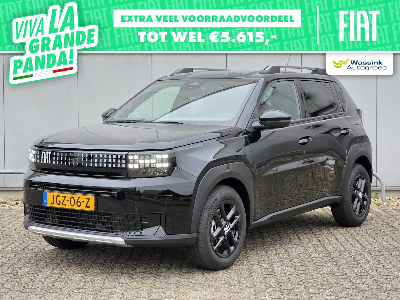 Fiat Grande Panda - Icon 100pk Hybrid Automaat | Carplay / Android Auto | Aircro | Parkeersensoren - AutoWereld.nl