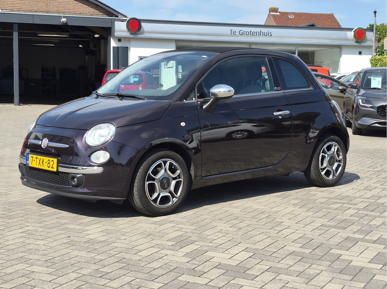 Fiat 500 C - Cabrio Lounge 0.9 TwA 85PK - AutoWereld.nl