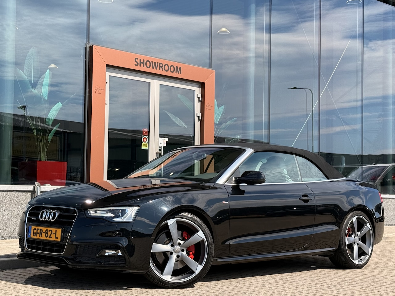 Audi A5 Cabriolet - 3.0 V6 TFSI quattro Sport Edition | Cruise | Leder | Stoel/Nekverwarming | Trekhaak | - AutoWereld.nl