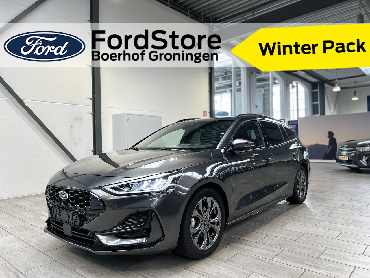 Ford Focus Wagon - EcoBoost Hybrid 155 pk ST-Line | Cruise control | Winterpack | Climate control | SYNC 4 | - AutoWereld.nl