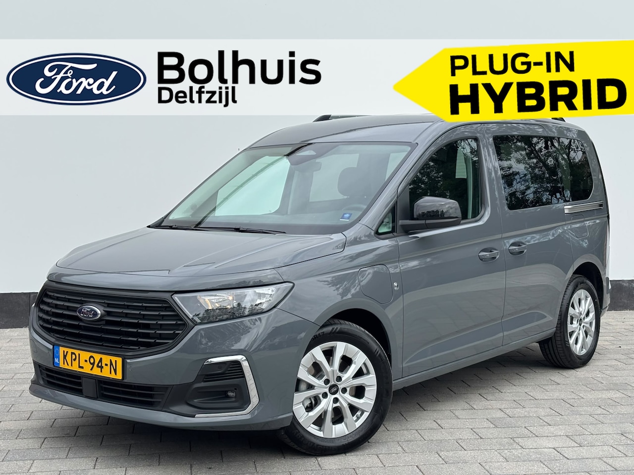 Ford Tourneo Connect - 1.5 PHEV 150pk Titanium | Trekhaak | Winterpack | Adaptive Cruise | AGR | All seasonbanden - AutoWereld.nl
