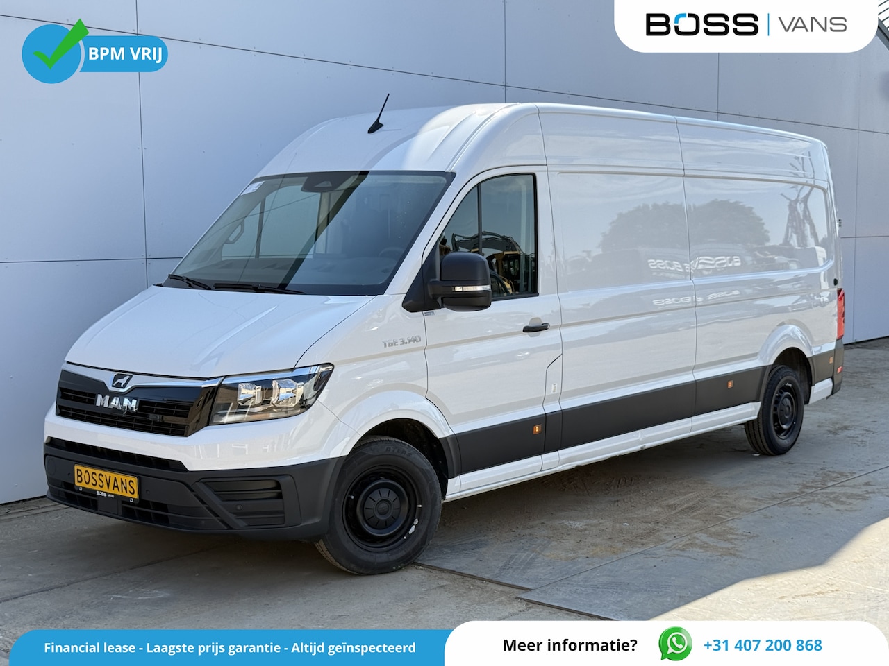 MAN TGE - 3.140 2.0 TDI L4H3 Virtual Cockpit Nieuw Model Airco Cruise Control Navigatie Carplay Came - AutoWereld.nl