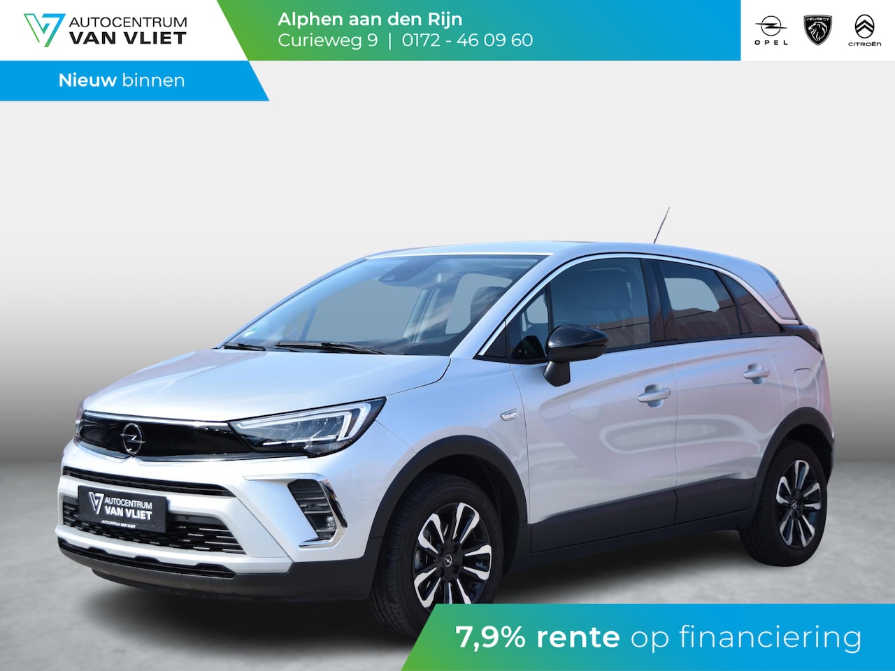 Opel Crossland - 1.2 Turbo Elegance | 110 PK | PARKEERSENSOREN MET CAMERA | CLIMATE CONTROL | AGR STOEL | - AutoWereld.nl