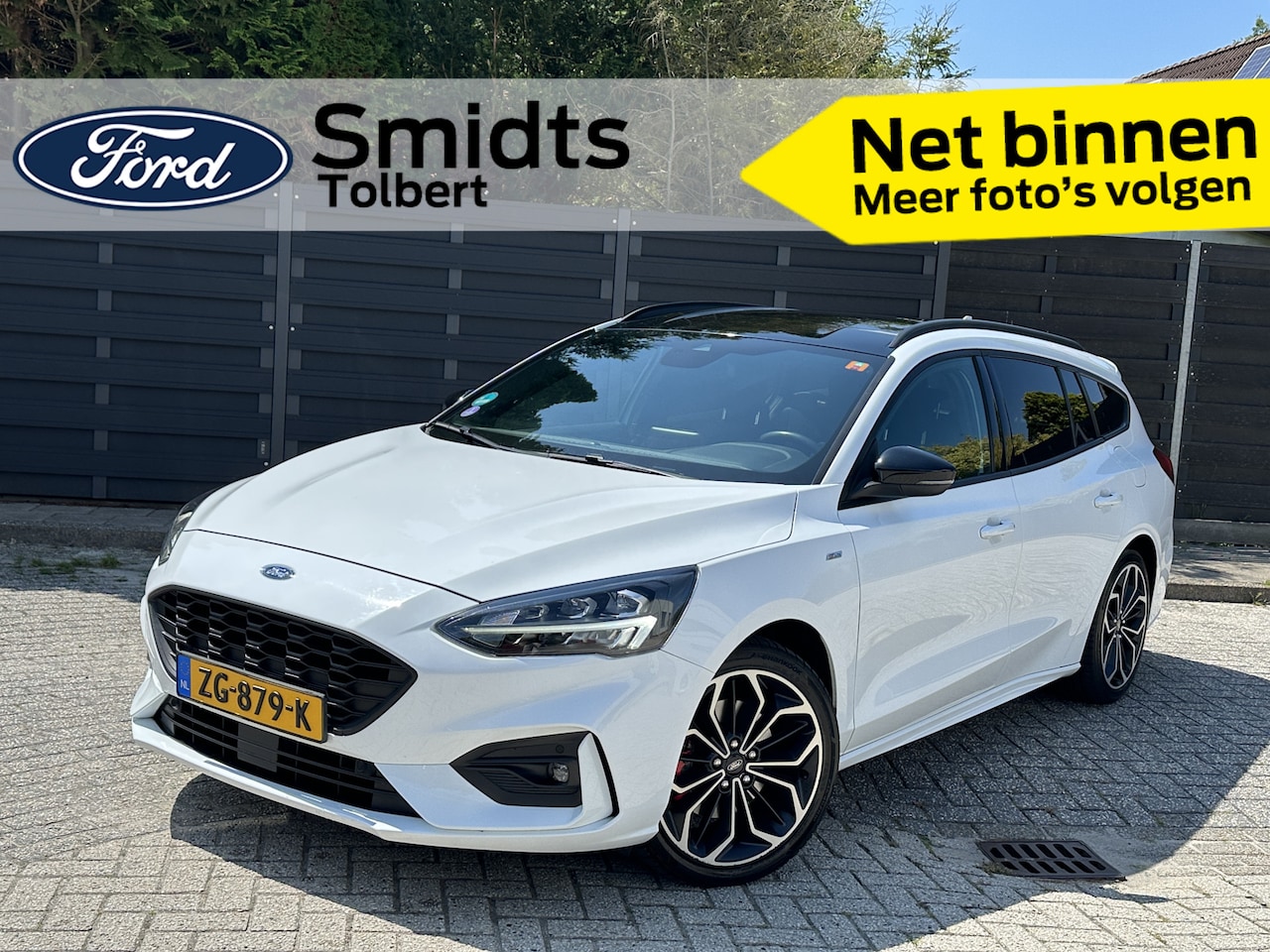 Ford Focus Wagon - 125PK EcoBoost ST Line Business | Trekhaak | Winterpack | Keyless | Clima | B&O | Park. se - AutoWereld.nl
