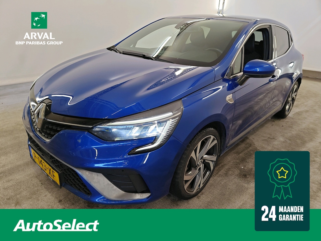 Renault Clio - 1.6 E-Tech Hybrid 140 R.S. Line | Leder | Stoelverwarming | Pack Comfort | Camera | PDC vo - AutoWereld.nl