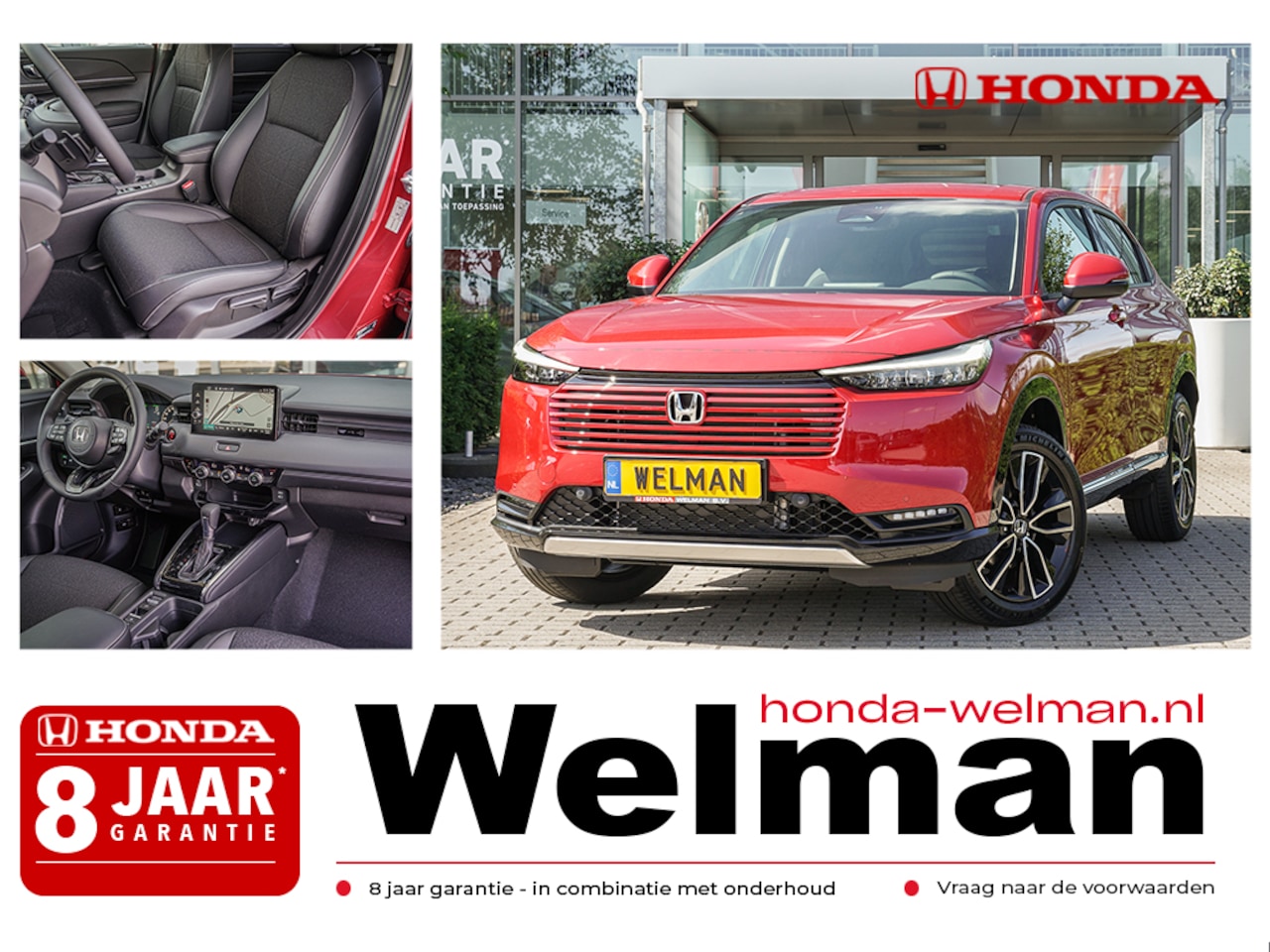 Honda HR-V - 1.5i e:HEV ADVANCE - NIEUW - FULL HYRBID - DIRECT UIT VOORRAAD - AutoWereld.nl