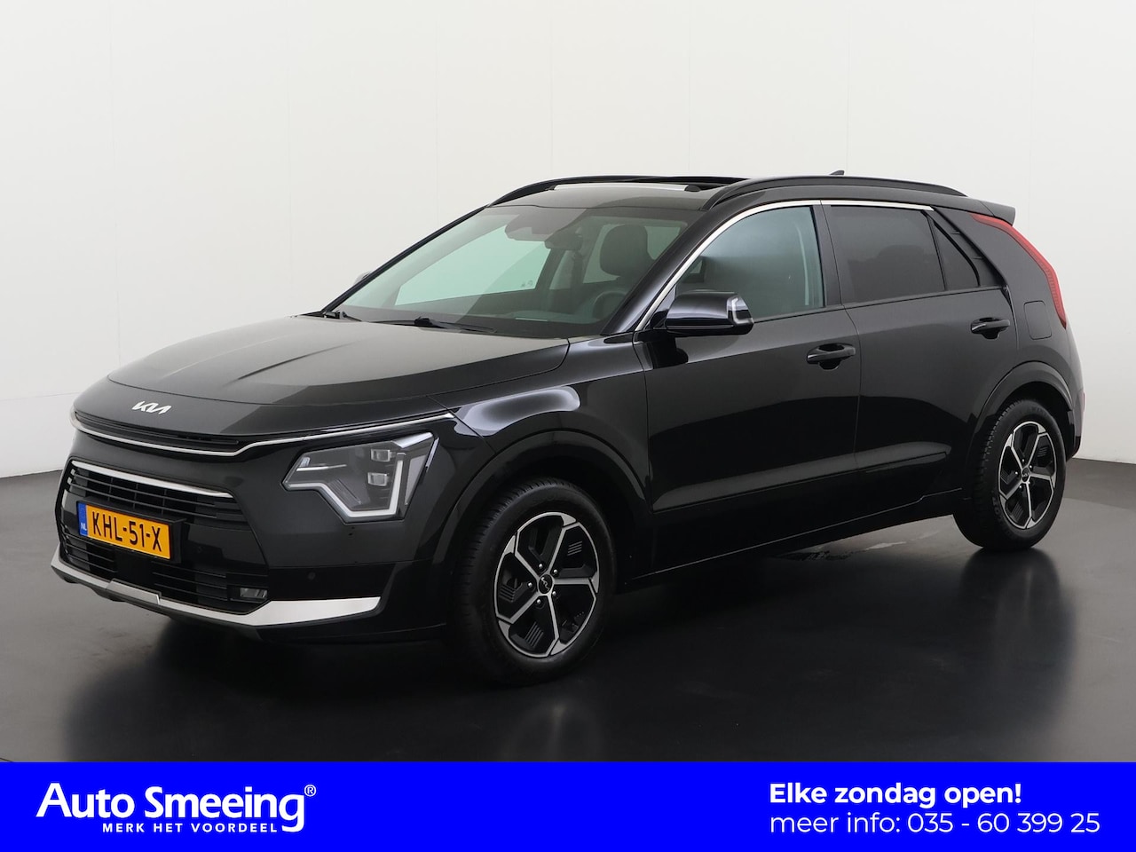 Kia Niro - 1.6 GDi Hybrid DynamicLine | Schuifdak | Head-up | Elektr achterklep | Zondag Open! - AutoWereld.nl
