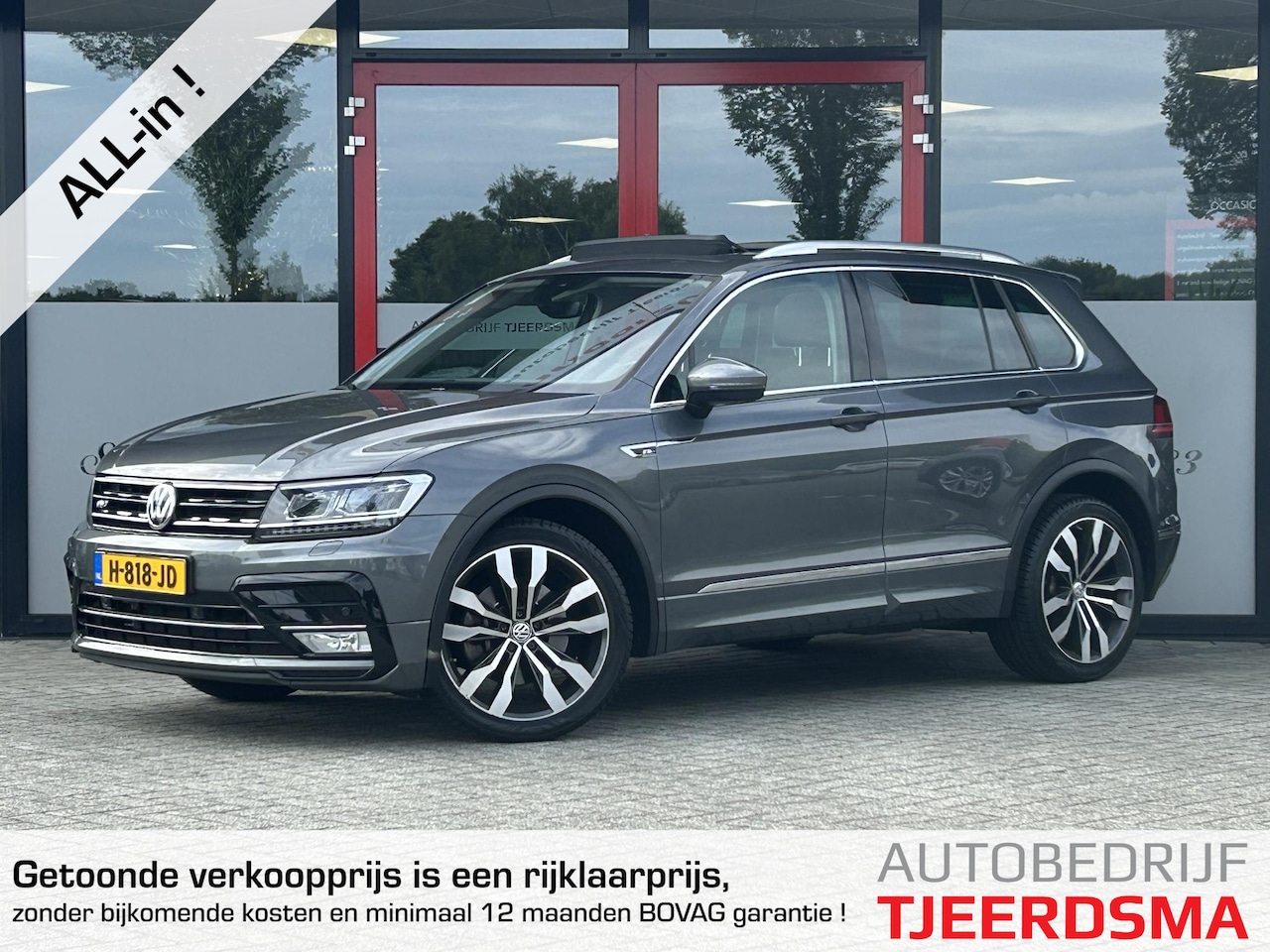 Volkswagen Tiguan - 2.0 TSI 4Motion Highline | R-Line | Trekhaak Wegklapbaar | DYN Audio | Panoramadak | Stoel - AutoWereld.nl