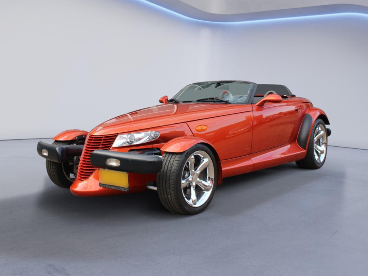 Plymouth Prowler - Automaat 3.5i-V6 Youngtimer/Nieuwe Cabriokap/Wind scherm/Auto is in Concoursstaat. - AutoWereld.nl