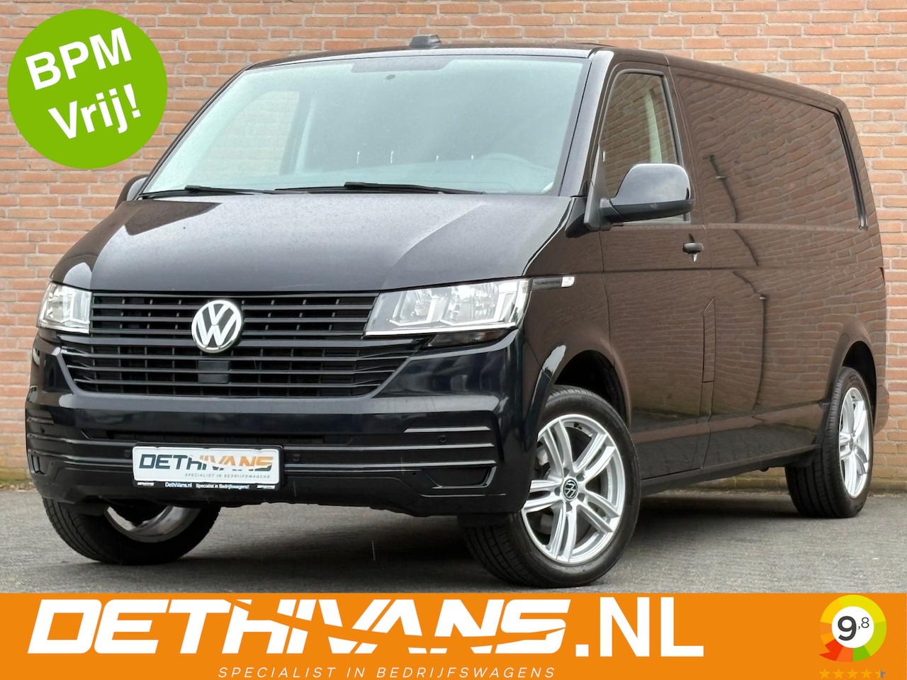 Volkswagen Transporter - 2.0TDI 150PK Lang / 2.500kg trekhaak / Carplay / Euro6 - AutoWereld.nl