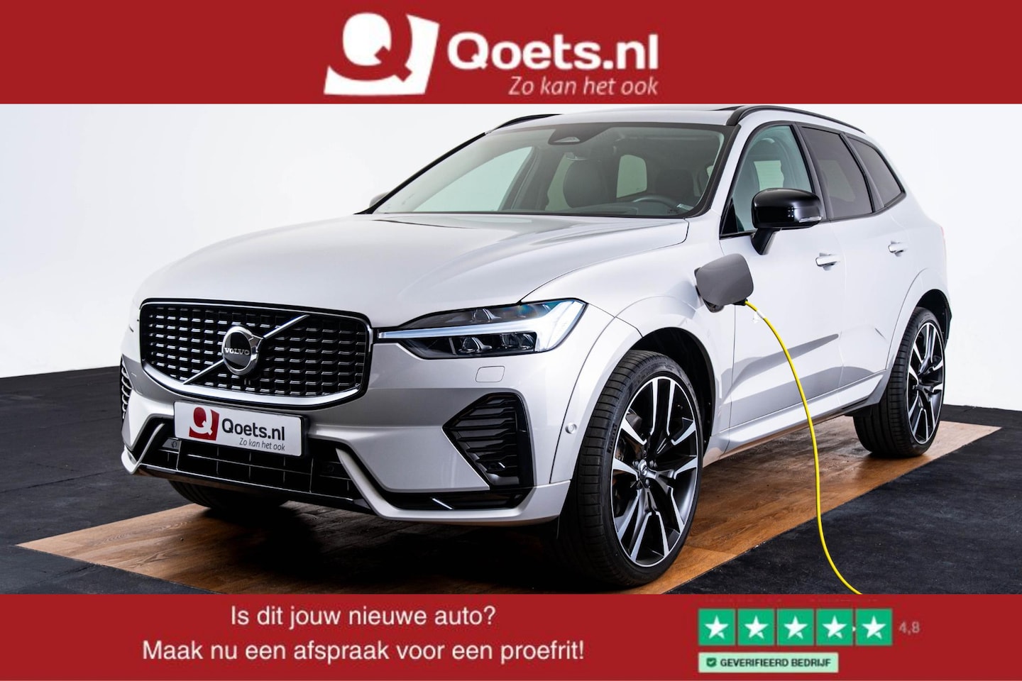 Volvo XC60 - 2.0 T8 Plug-in hybrid AWD Ultimate Dark Panoramadak - Adaptieve Cruise Control - Harman ka - AutoWereld.nl