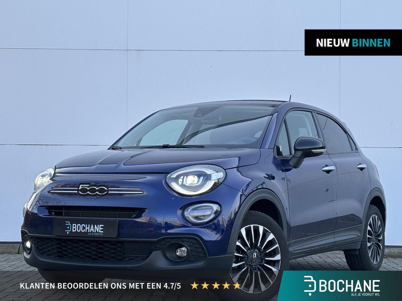 Fiat 500 X - 1.5 Hybrid Cabrio Climate control | Pack Comfort | Pack Style | Parkeersensoren voor en ac - AutoWereld.nl