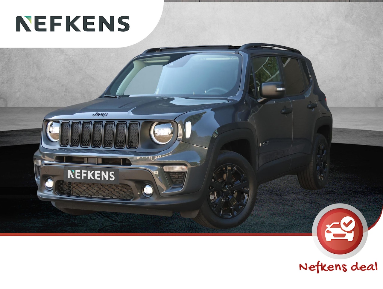 Jeep Renegade - 4XE 240pk The North Star | Plug-in Hybrid | Stoelverwarming | Navigatie | Schuifdak | Keyl - AutoWereld.nl