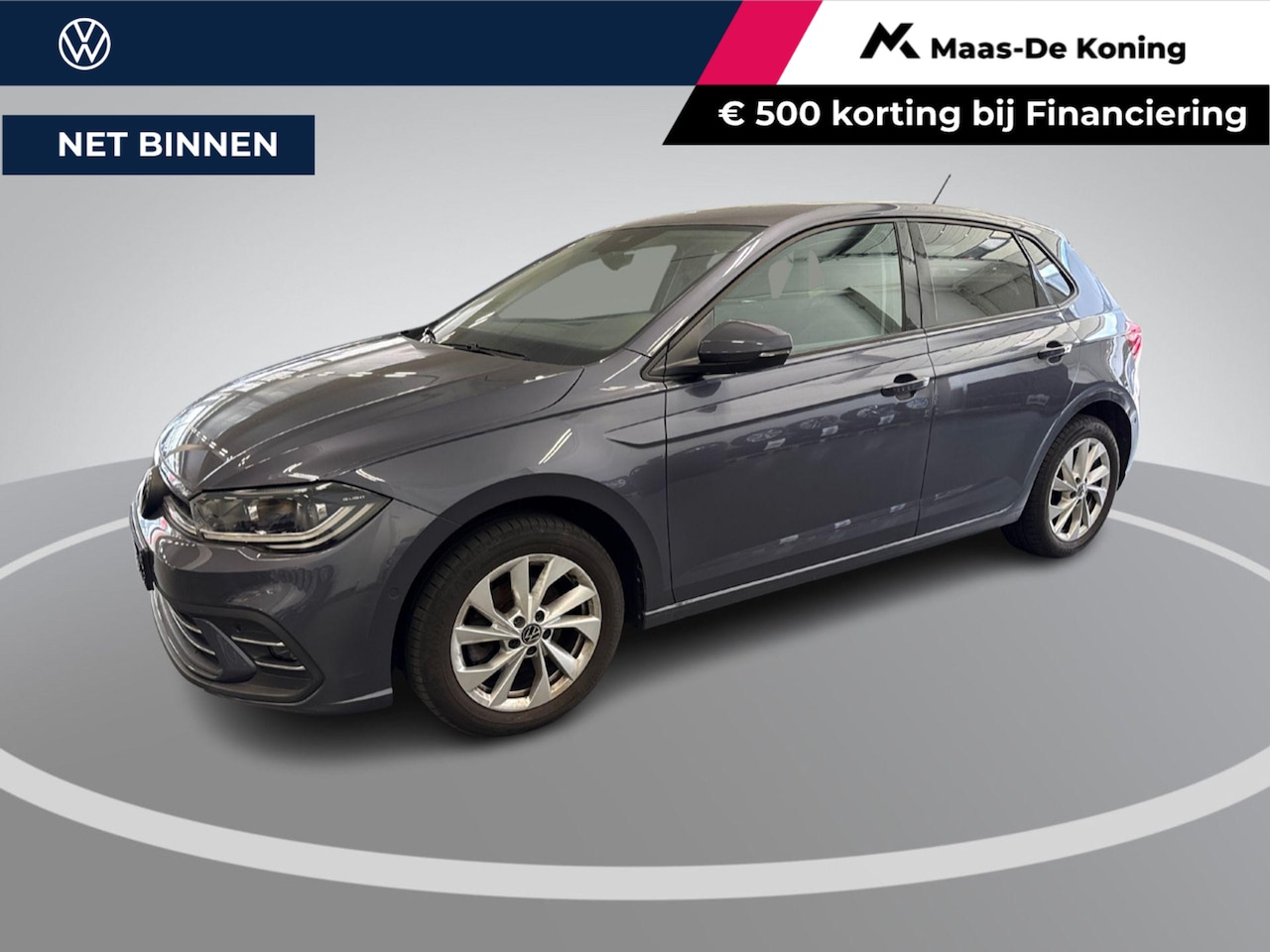 Volkswagen Polo - 1.0 TSI 110pk DSG Style · Camera · Stoelverwarming · Matrix LED · Apple/Android Car Play · - AutoWereld.nl