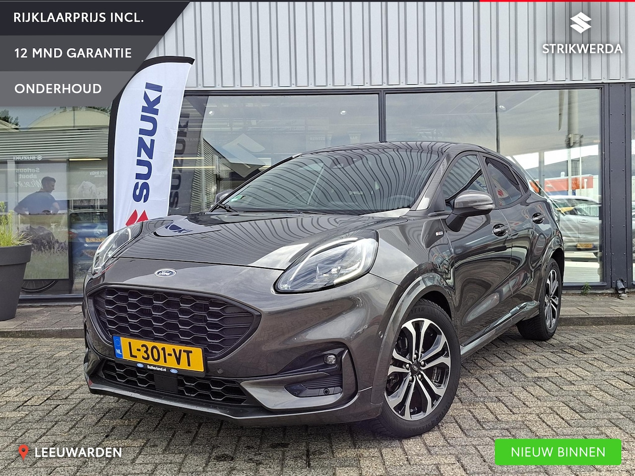 Ford Puma - 1.0 EcoBoost Hybrid Titanium X Navigatie/ Trekhaak - AutoWereld.nl