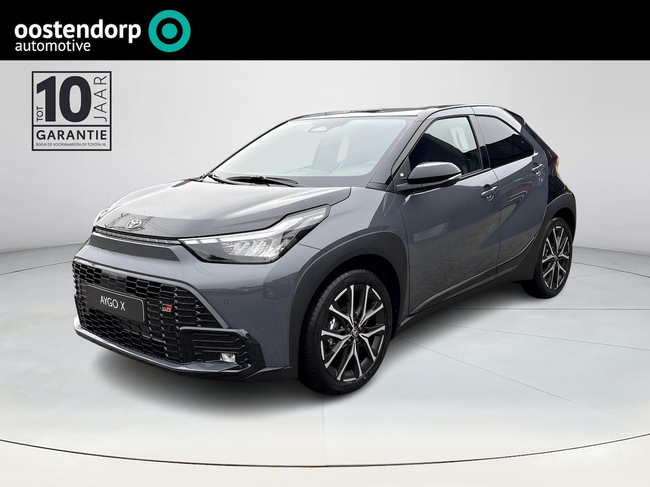 Toyota Aygo X - Hybrid 115 GR Sport **STORM GREY/ NIEUWE AUTO** - AutoWereld.nl