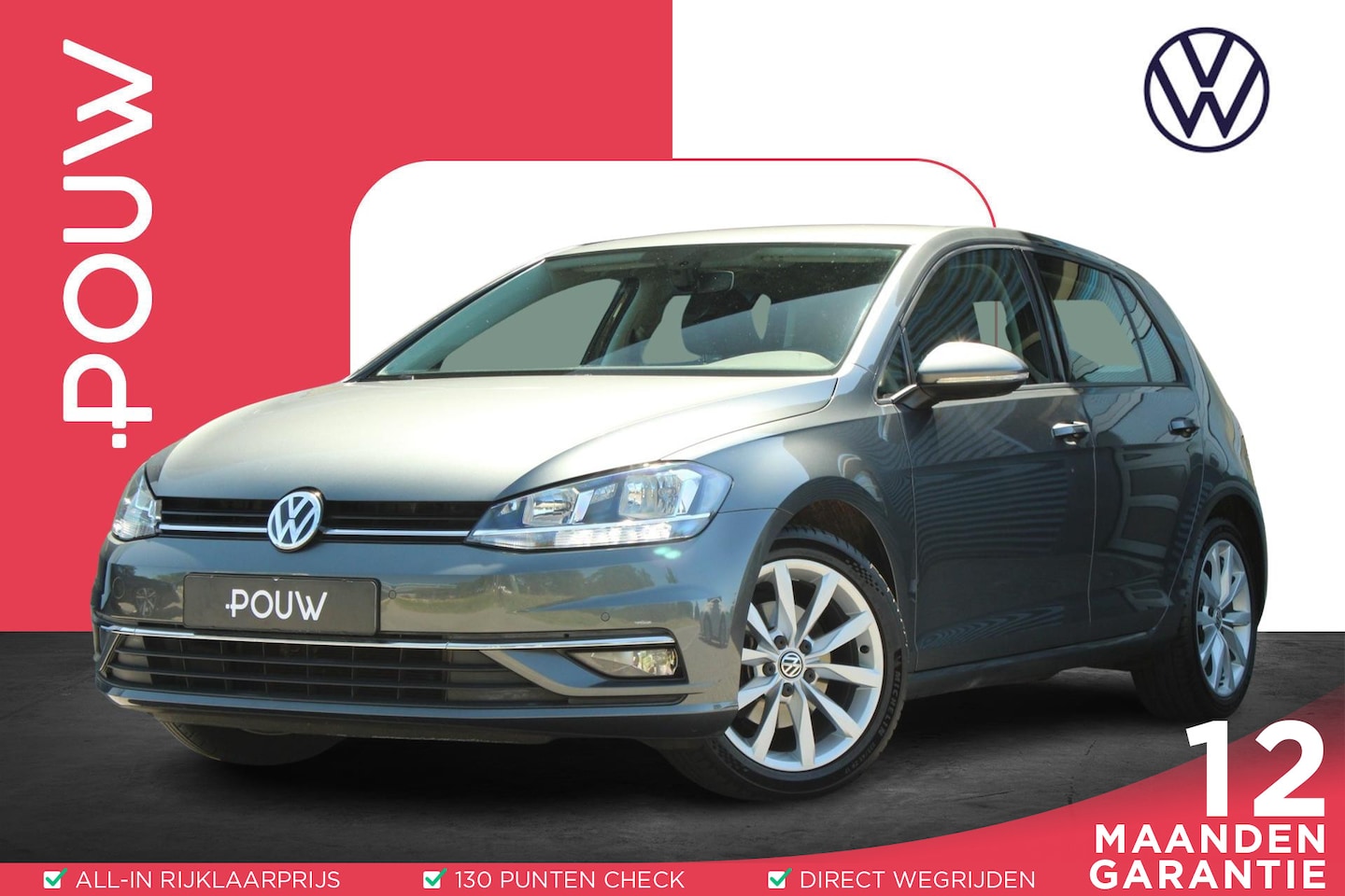 Volkswagen Golf - 1.5 TSI 150pk Highline | Trekhaak | Apple CarPlay/Android Auto | Climatronic - AutoWereld.nl