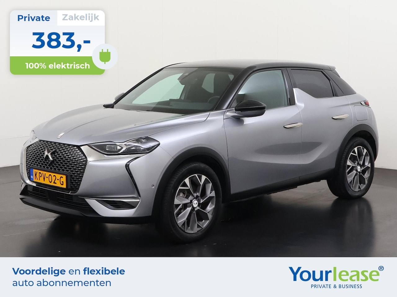 DS 3 Crossback - E-Tense Grand Chic 50 kWh | All-in 383,- Private Lease | Direct uit voorraad - AutoWereld.nl