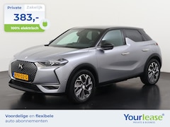 DS 3 Crossback - E-Tense Grand Chic 50 kWh | All-in 383, - Private Lease | Direct uit voorraad
