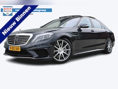 Mercedes-Benz S-klasse - AMG 63 4Matic Lang 585PK V8 | Drivers Package | Burmester | Panoramadak | Nachtzicht | Sof