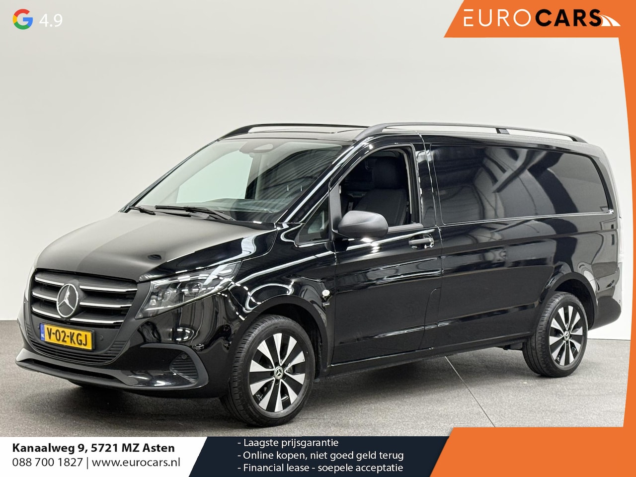 Mercedes-Benz Vito - 114 CDI L2 Select Automaat NM Airco Cruise Control Achterklep Navi Trekhaak - AutoWereld.nl
