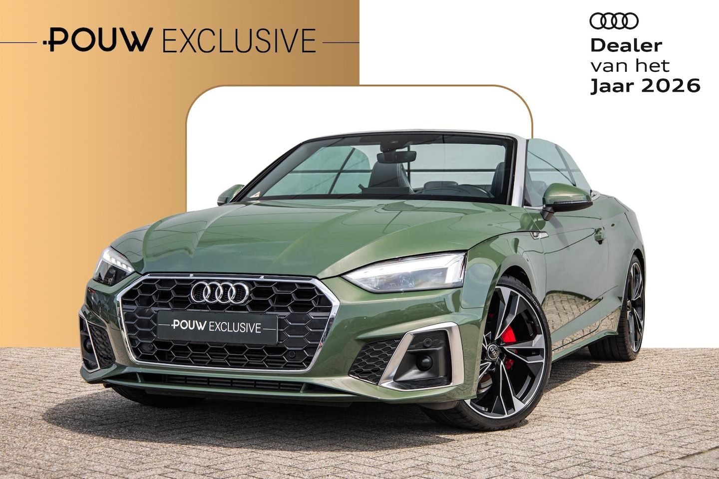 Audi A5 Cabriolet - 40 TFSI 204pk S edition | 20" LMV | Massage | Alcantara Bekleding | Apple Carplay/ Android - AutoWereld.nl