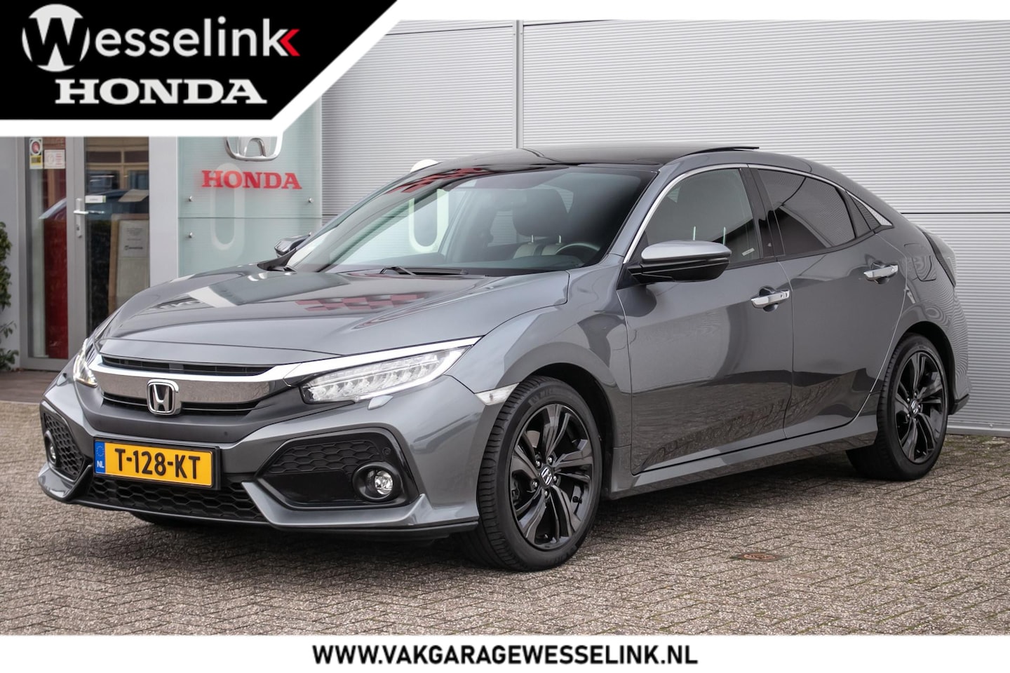 Honda Civic - 1.5 i-VTEC Prestige - Leder | Schuif/kanteldak | Trekhaak | Adpt. Cruise - AutoWereld.nl