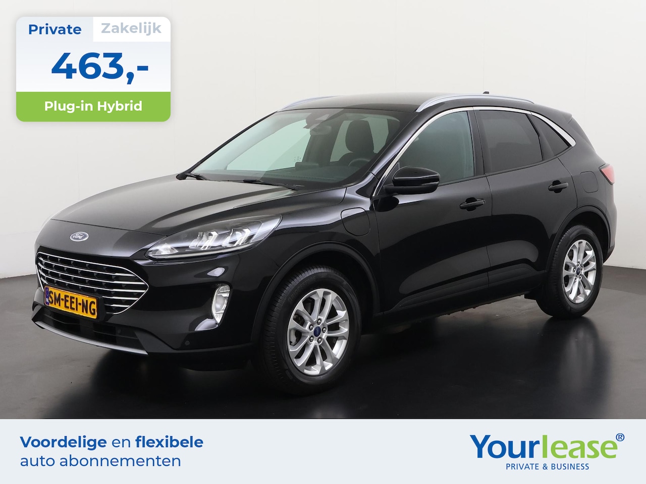 Ford Kuga - 2.5 PHEV Titanium | All-in 463,- Private Lease | Direct uit voorraad - AutoWereld.nl
