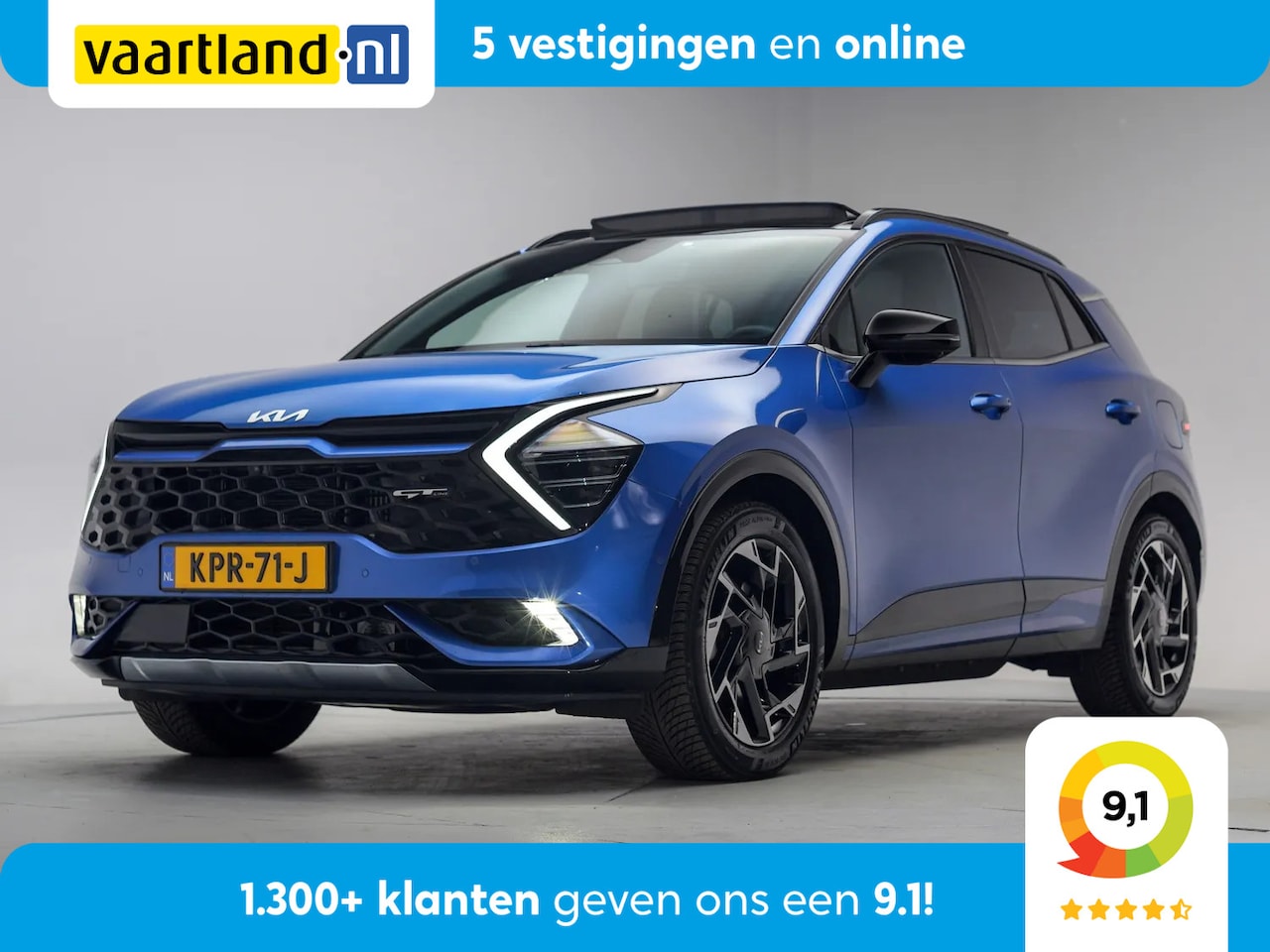 Kia Sportage - 1.6 T-GDi PHEV AWD 265pk GT-PlusLine Aut. [ Panorama Leder Stoelventilatie Harman/Kardon ] - AutoWereld.nl